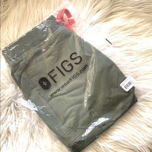 Figs Zamora Dark Olive Jogger Scrub Pants